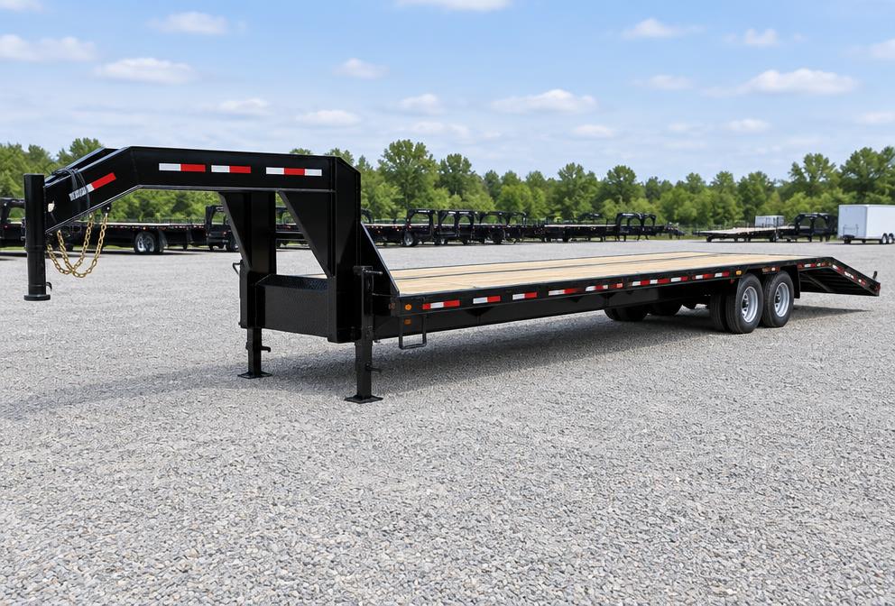 Gooseneck trailers